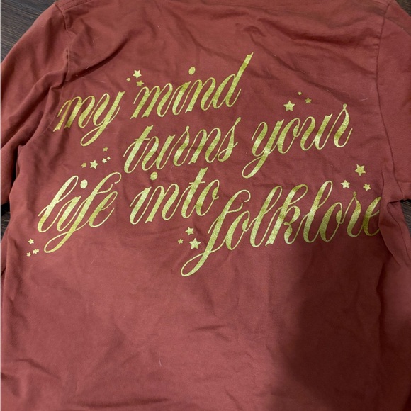 taylor swift - evermore long sleeve tee - Picture 5 of 6